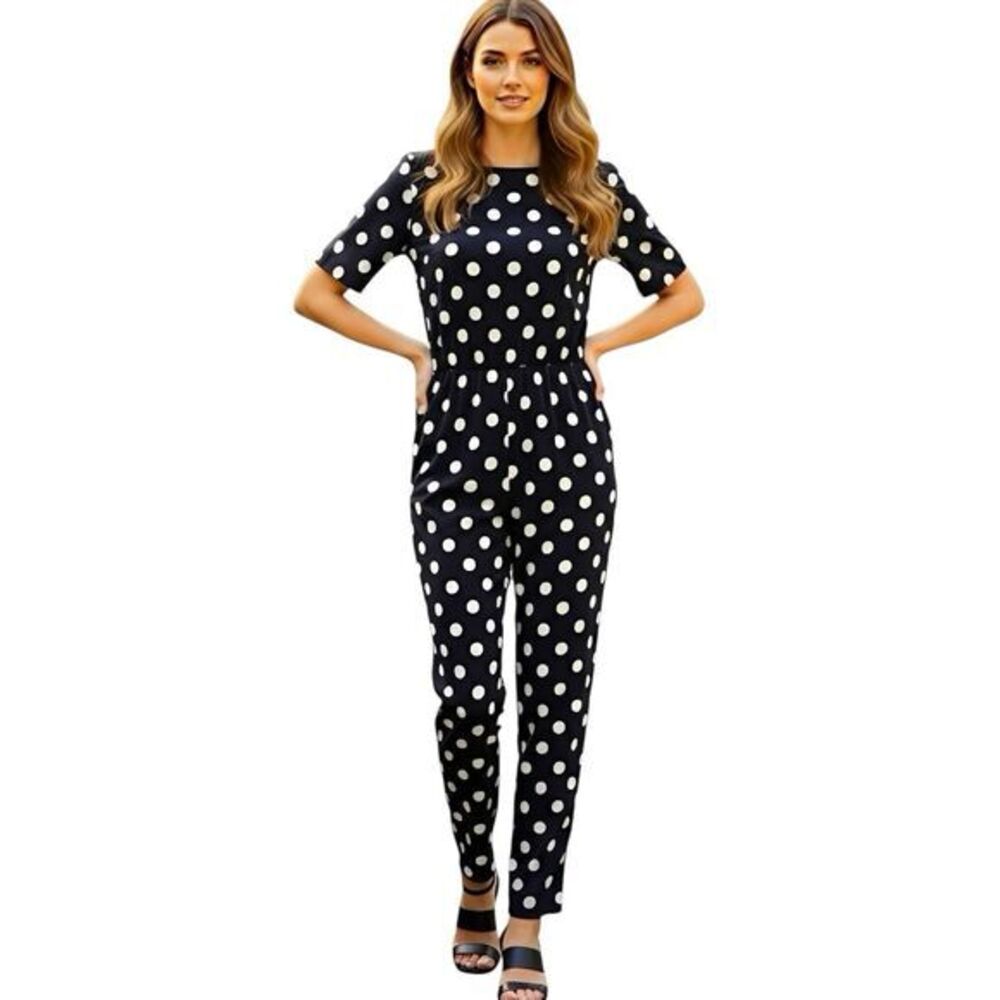 Corey Lynn Calter Anthropologie Jumpsuit Medium Short Sleeve Preppy Y2k, 90's